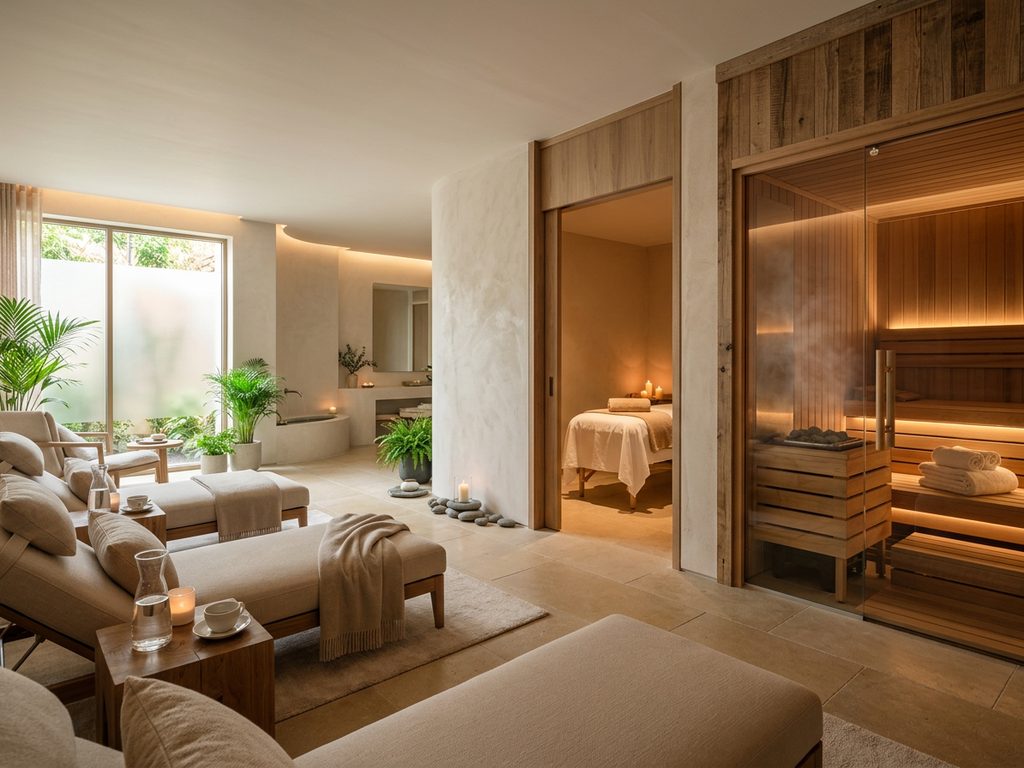 Spa Studio — AI Luxury Wellness Design Visuals | UpscaleAI Studio